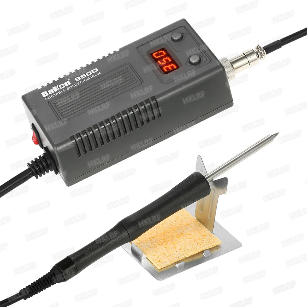 BAKON 950D 220V 50W Portable soldering iron Digital BGA Soldering Station with T13 Heater | Компьютеры и офис