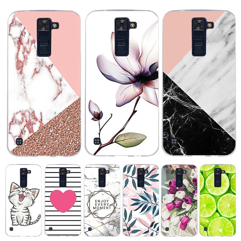 

For LG K8 Case Ultra-thin Soft TPU Silicone Capa For LG K8 K 8 k 8 Cover Scenery Patterned Funda For LG K8 k8 K 8 Phone Coque