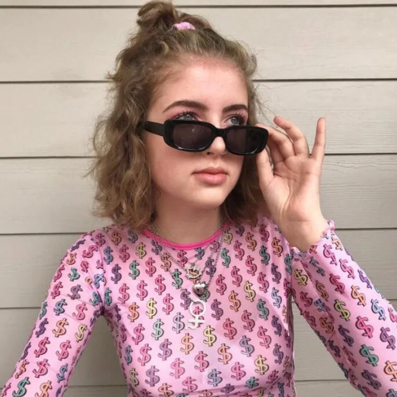 Женская футболка сексуальная прозрачная летняя уличная одежда с принтом в виде