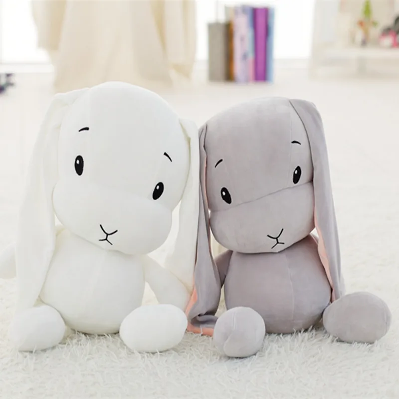 Милые длинные уши кролик плюшевые игрушки мягкие и детские в виде животных кукла