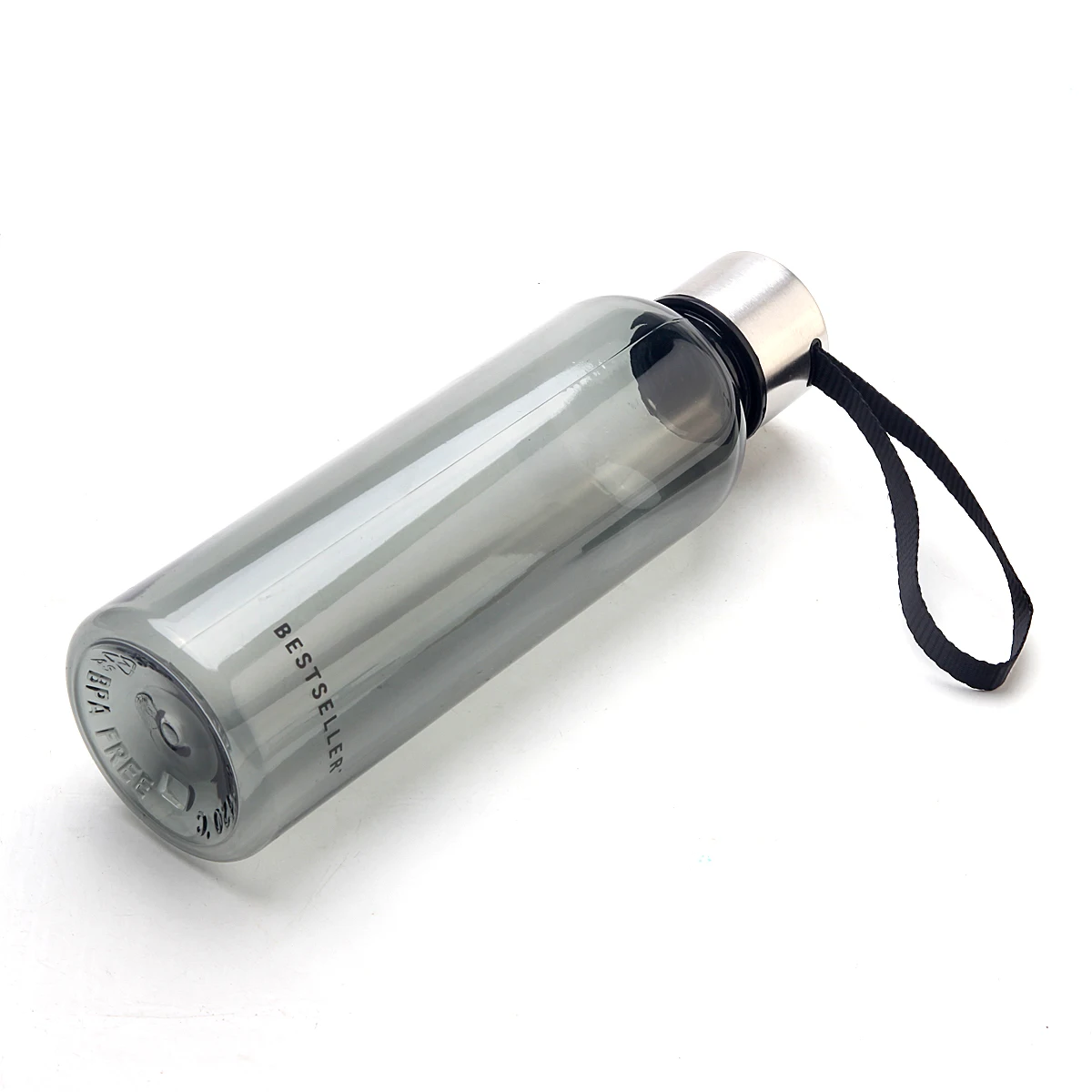 500 мл мужские дорожные герметичные прозрачные бутылки для воды с ремешком