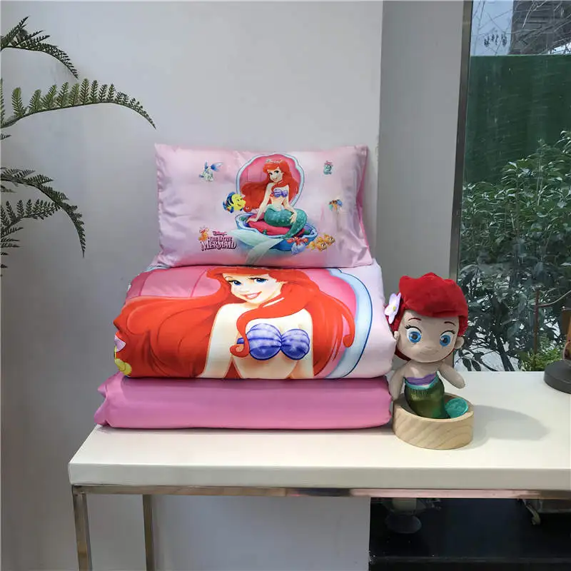 Disney Princess ariel Комплект постельного белья из 3 предметов для маленьких мальчиков и