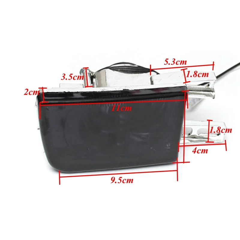 Передний бампер дымовая линза противотуманный светильник указателя поворота