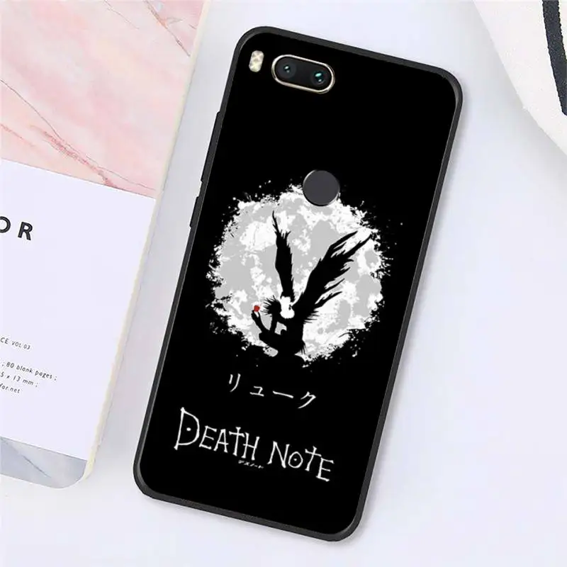 

death note Anime Horror Phone Case For Xiaomi Redmi note 7 8 9 t max3 s 10 pro lite