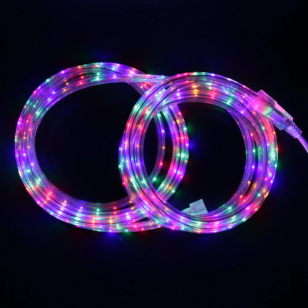 Светодиодный светильник SMD3014 100 м RGB Радужный мерцающий сказочный s IP66