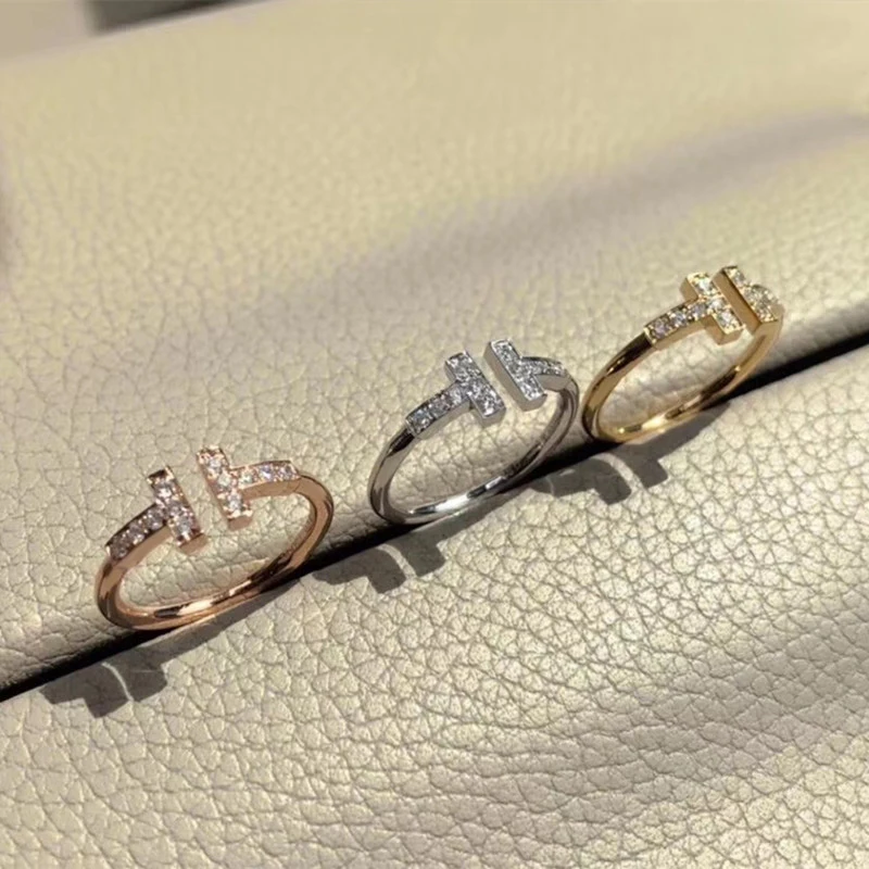 

2021 TTFF1:1925 sterling silver ladies ring fashion original classic luxury exquisite gifts for girlfriend gifts