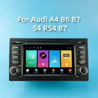 Для Audi A4 B6 B7 S4 RS4 B7 сиденье Exeo 2 DIN 7 дюймов сенсорный экран Android Авто Радио стерео Мультимедиа GPS Навигация FM головное устройство
