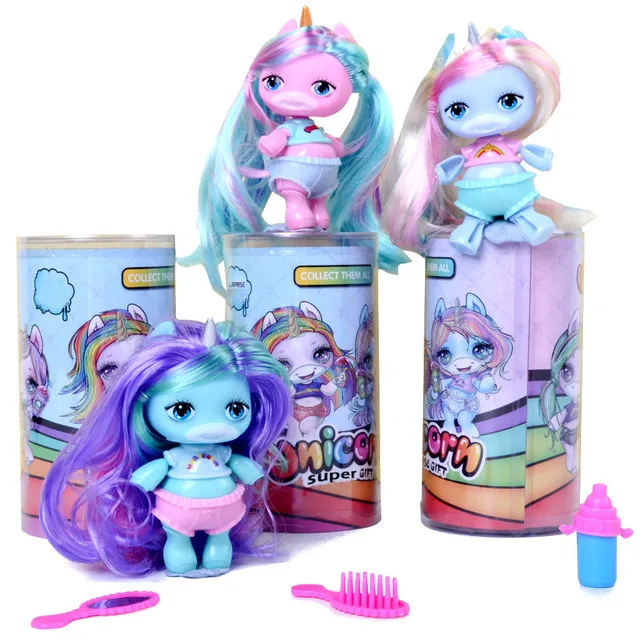 

Baby Reborn Doll Monsters Action Figure Anime Toy Surprise Poopsies Silcone Slime Unicorn BJD Dolls Toy Kids Girl Children Gifts