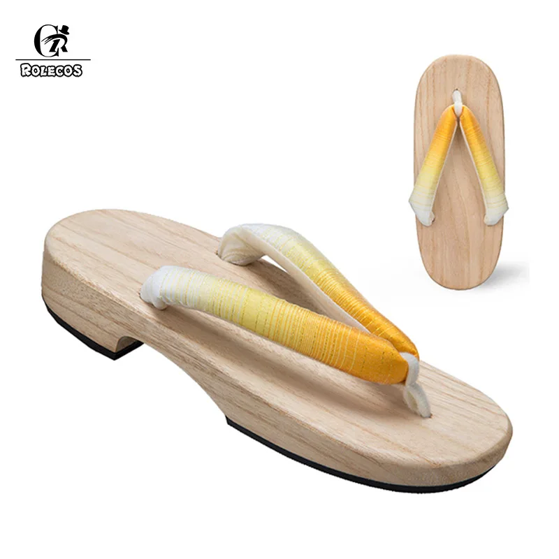 Сабо ROLECOS для косплея аниме Традиционная японская обувь костюмы сауны спа