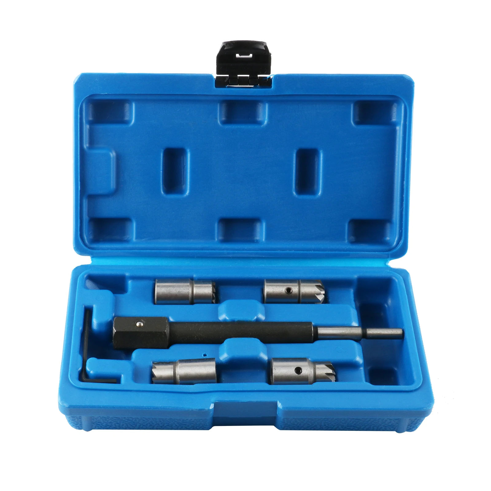 

CMTOOL 5pcs Diesel Fuel Injector Seat Cleaning Kit Diesel Nozzle Reamer For Delphi Bosch BMW Renault Ford Car Maintenance Tool