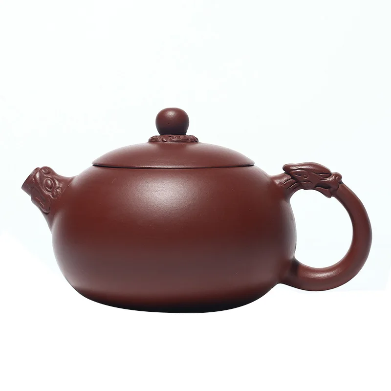 

Yixing purple clay pot handmade by Dahongpao Shuanglong Xishi