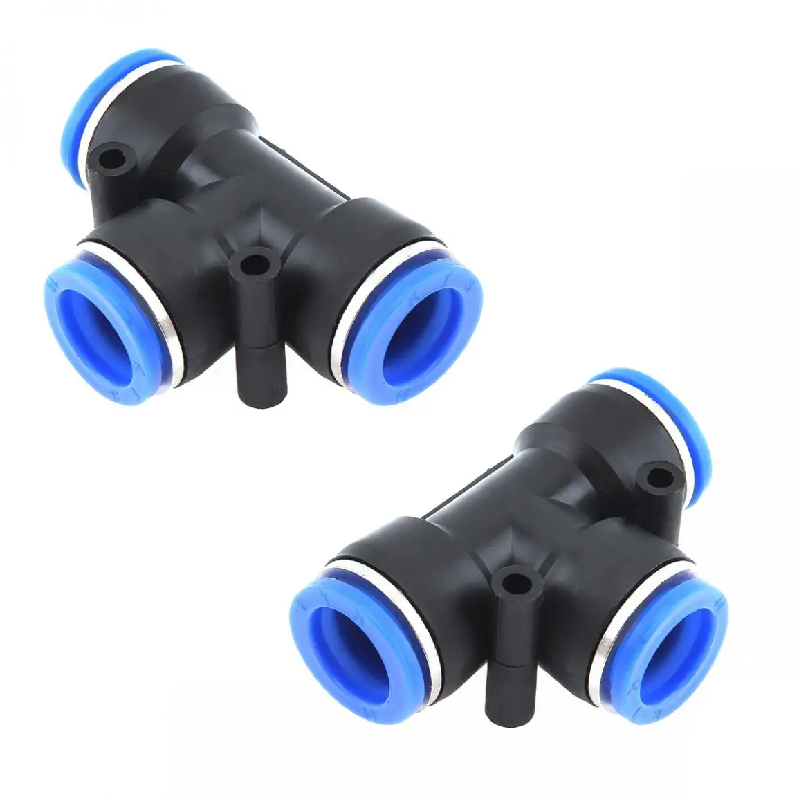 Пластиковый трехсторонний пневматический быстроразъемный Т-образный Фиттинг