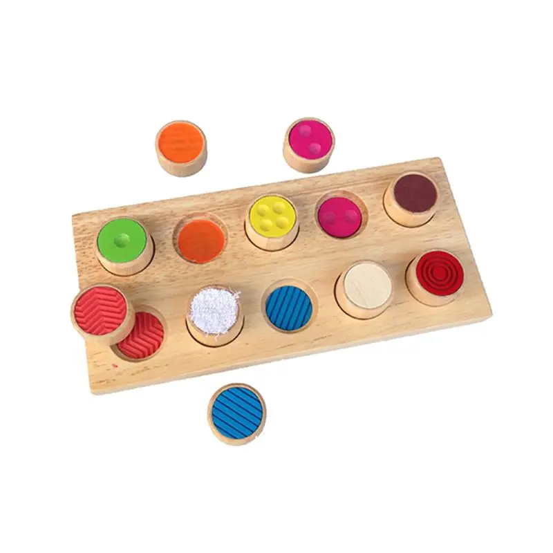 

1 Set Children Memory Touch Cognitive Skill Training Early Educational Toys Kids Infant Game Puzzle Wooden Boys Girls Sorting