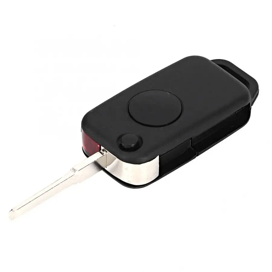 Чехол для ключа автомобиля чехол смарт с 1 кнопкой и лезвием подходит Mercedes Benz W168
