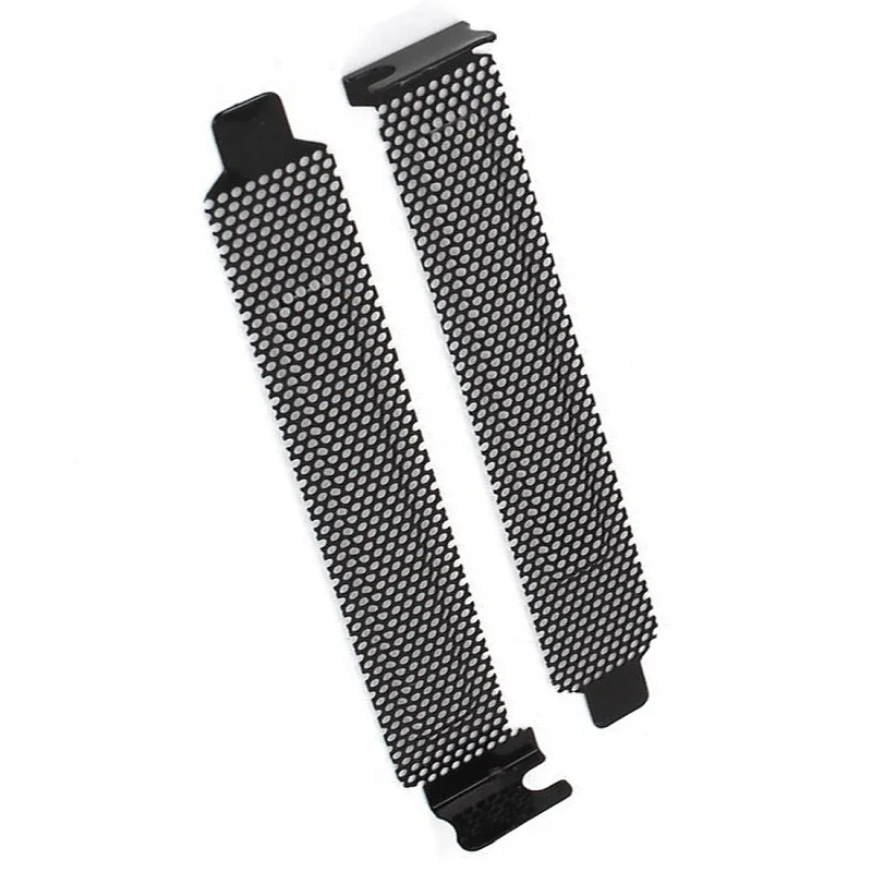 10 шт. крышка слота PCI пылевой фильтр заглушка пластина жесткая сталь черный с