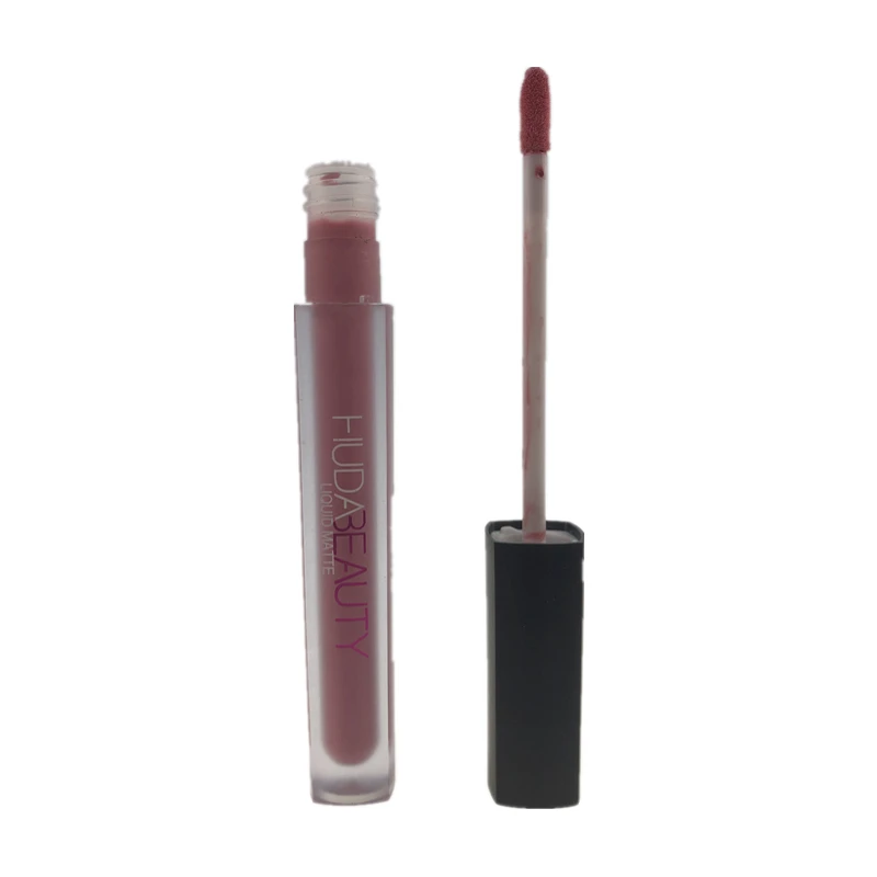 

Huda Liquid Matte Non Stick Cup Lip Gloss Box Set Large Tube Easy Coloring Matte Lipstick Set With Fragrance China Makeup