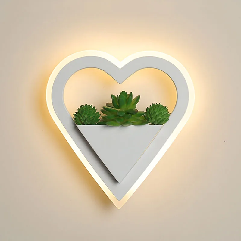 Женская креативная настенная лампа современная простая стильная прикроватная