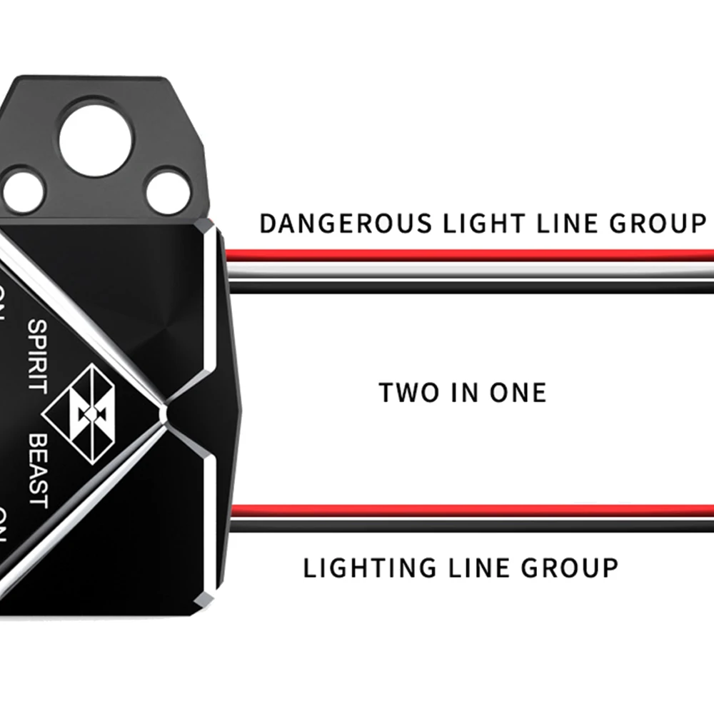 Переключатель управления освещением для мотоцикла SPIRIT BEAST скутера квадроцикла