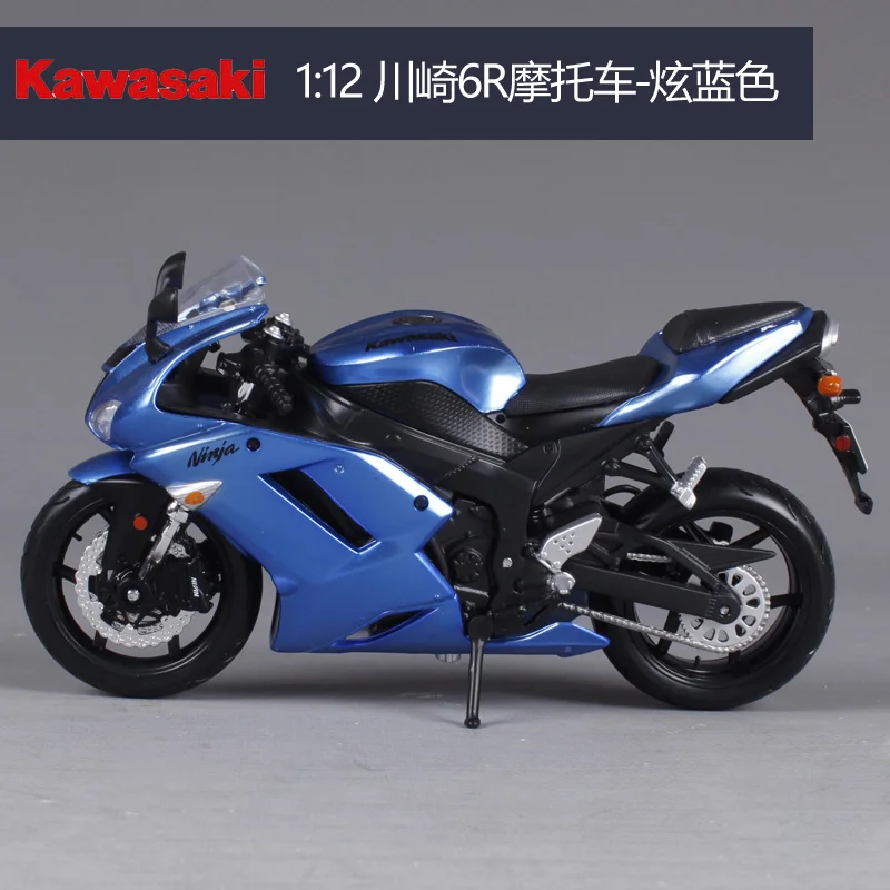 

Maisto 1:12 Kawasaki NINJA ZX-6R металлическая модель мотоцикла, игрушки для детей, подарок на день рождения, коллекция игрушек