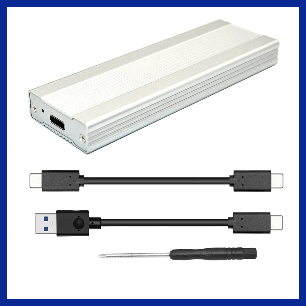 M2 корпус SSD NVME USB SSD HDD корпус ssd-бокс M.2 чехол адаптер USB 3,1 Gen 2 внешних M 2 Коробка для NVME M ключ 2242/2260/2280 M2 чехол