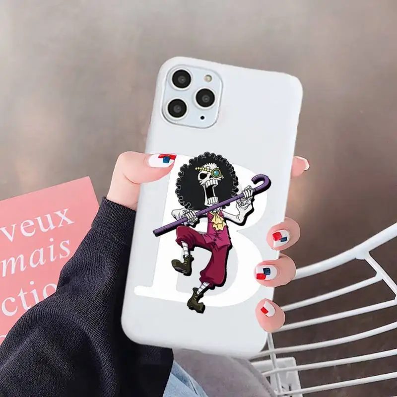 

Anime Classic japan One Piece Luffy Phone Case Candy Color for iPhone 6 7 8 11 12 s mini pro X XS XR MAX Plus