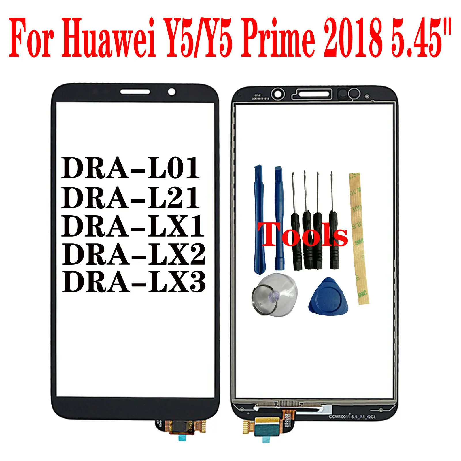 

For Huawei Y5/Y5 Prime 2018 DRA-L01 DRA-L21 DRA-LX2 LX3 Outer Glass Touch Screen