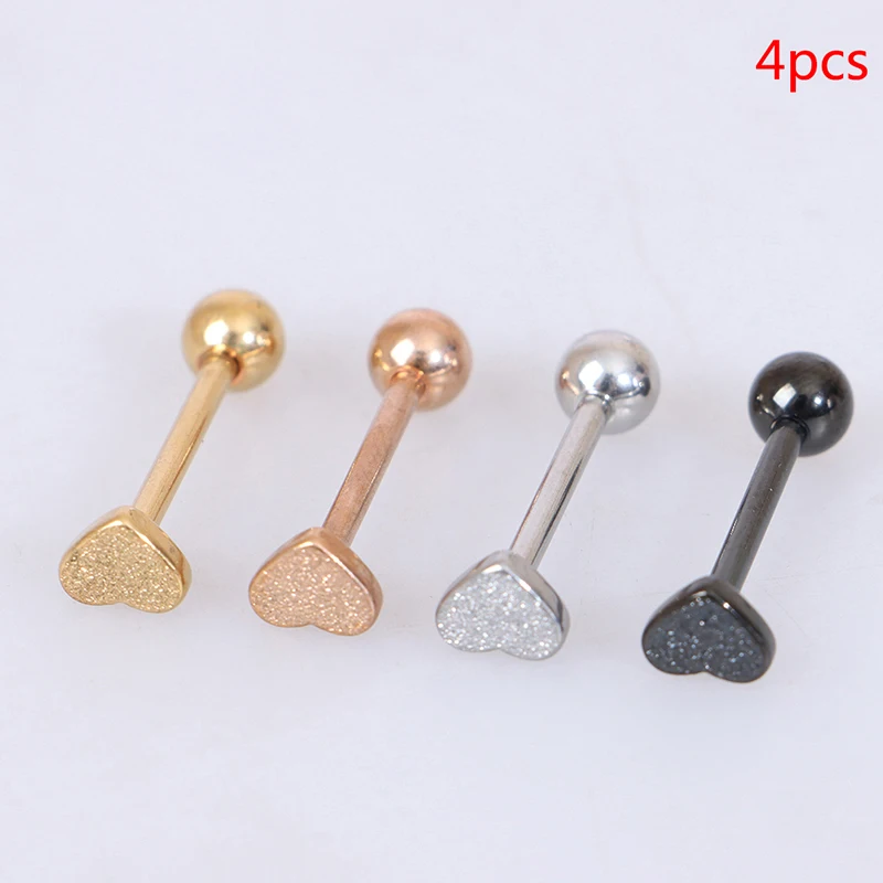 4/8 шт. новая мода не вызывает аллергию шлифованный комплект любящая язык кольцо