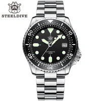 steeldive sd1996 mens watch dive watch automatic mechanical mens watch nh35 super luminous diver watch men watches sapphire