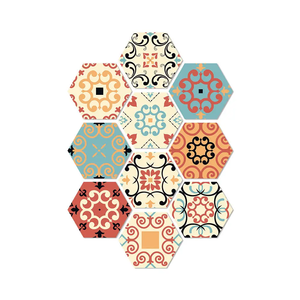 Самоклеящиеся водонепроницаемые наклейки для плитки домашнее украшение