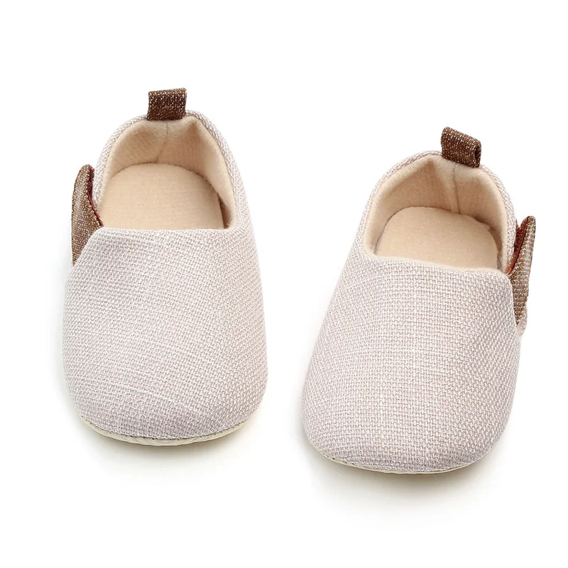 Summer Baby Shoes Walking Shoes Male and Female Treasure Soft-soled Antiskid Shoes 0-3 Years Baby Boy Boots Shoes Black Canvas