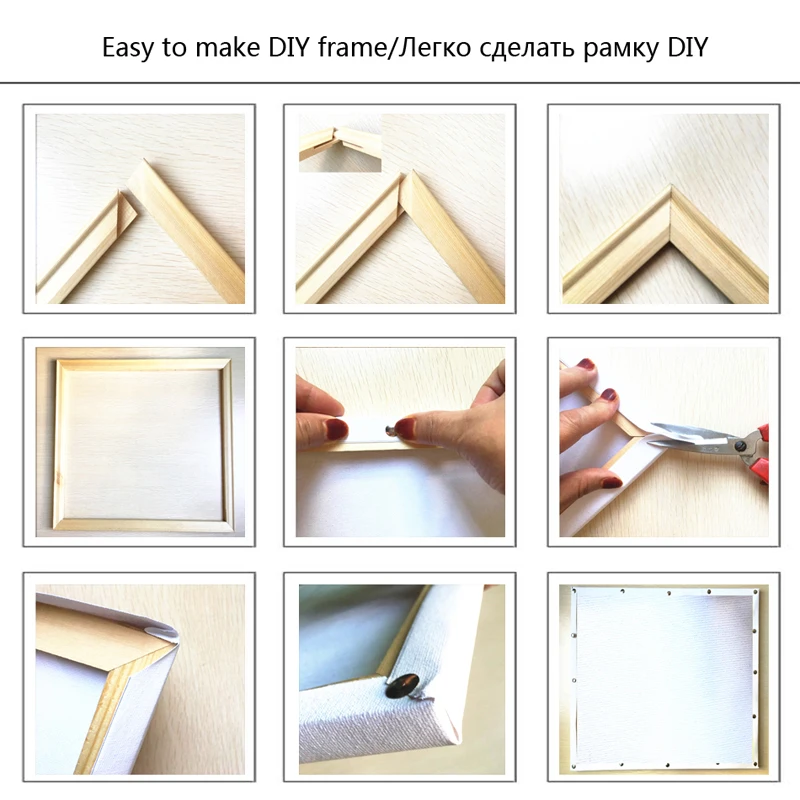 Осенний пейзаж DIY картина по номерам набор для взрослых уникальный подарок
