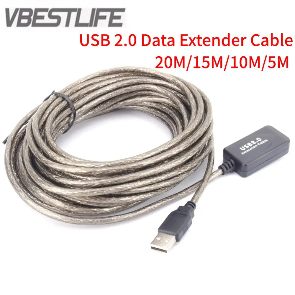 Кабель Удлинитель USB 2 0 20 м 15 10 5 м|Кабели для MP3/MP4-плееров| |