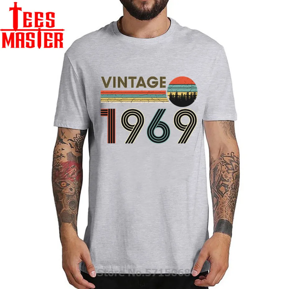 Новые мужские футболки с празднованием 50 го дня рождения подарки новинка