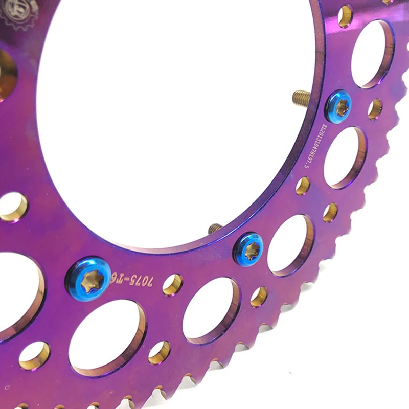 Звездочка цепи мотоцикла фиксированная пластина фотодержатель ДЛЯ CRF YZF WR SXF EXC TC FC