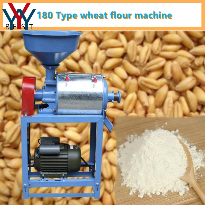 

180 Type Flour-milling Machine White Refined Wheat Core Flour Corn Meal Grinding Machine Bread flour Bran separating Grinder