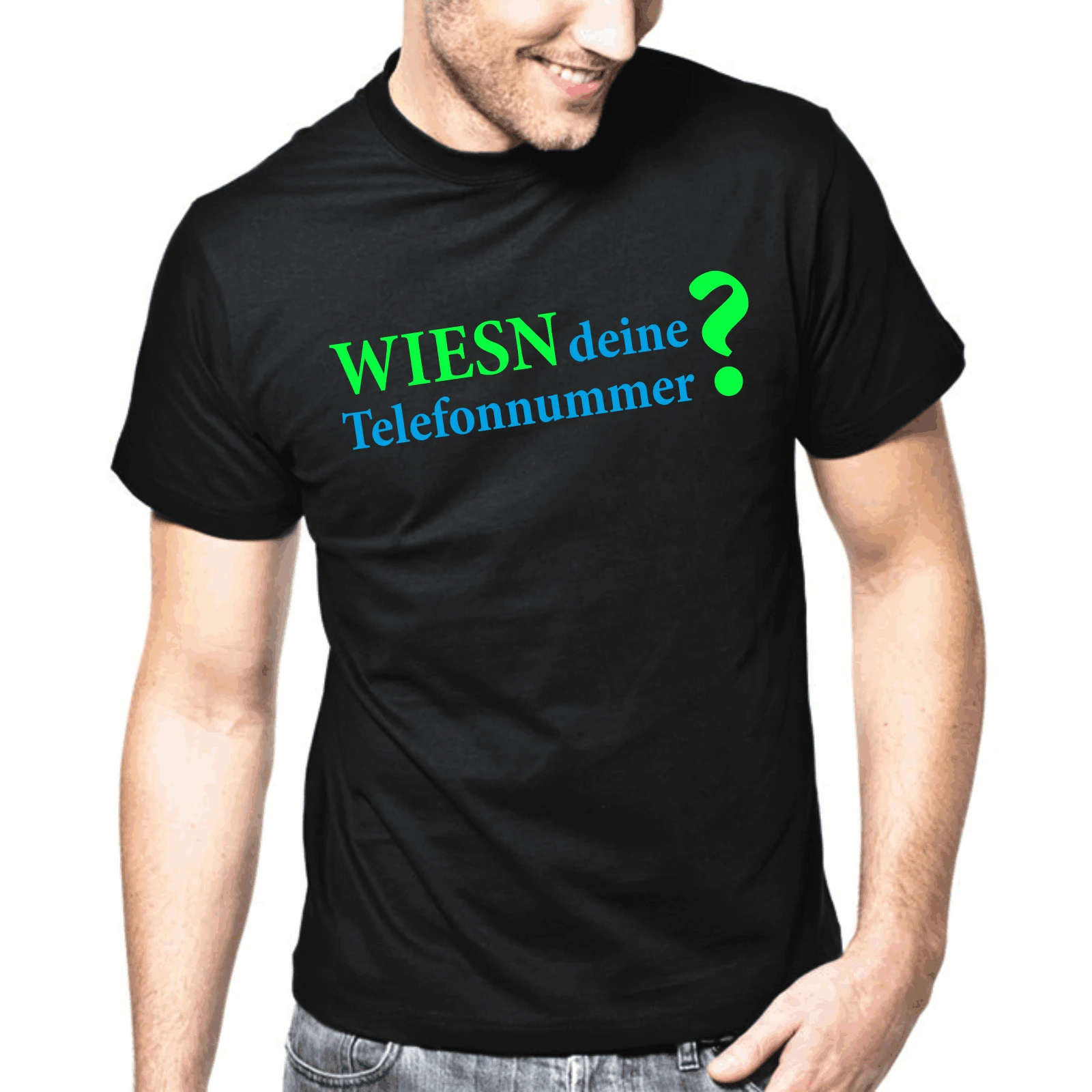 

Wiesn Deine Telefonnummer | Oktoberfest Fun | S-3XL T-Shirt Brand Cotton Men Clothing Male Slim Fit T Shirt Couple