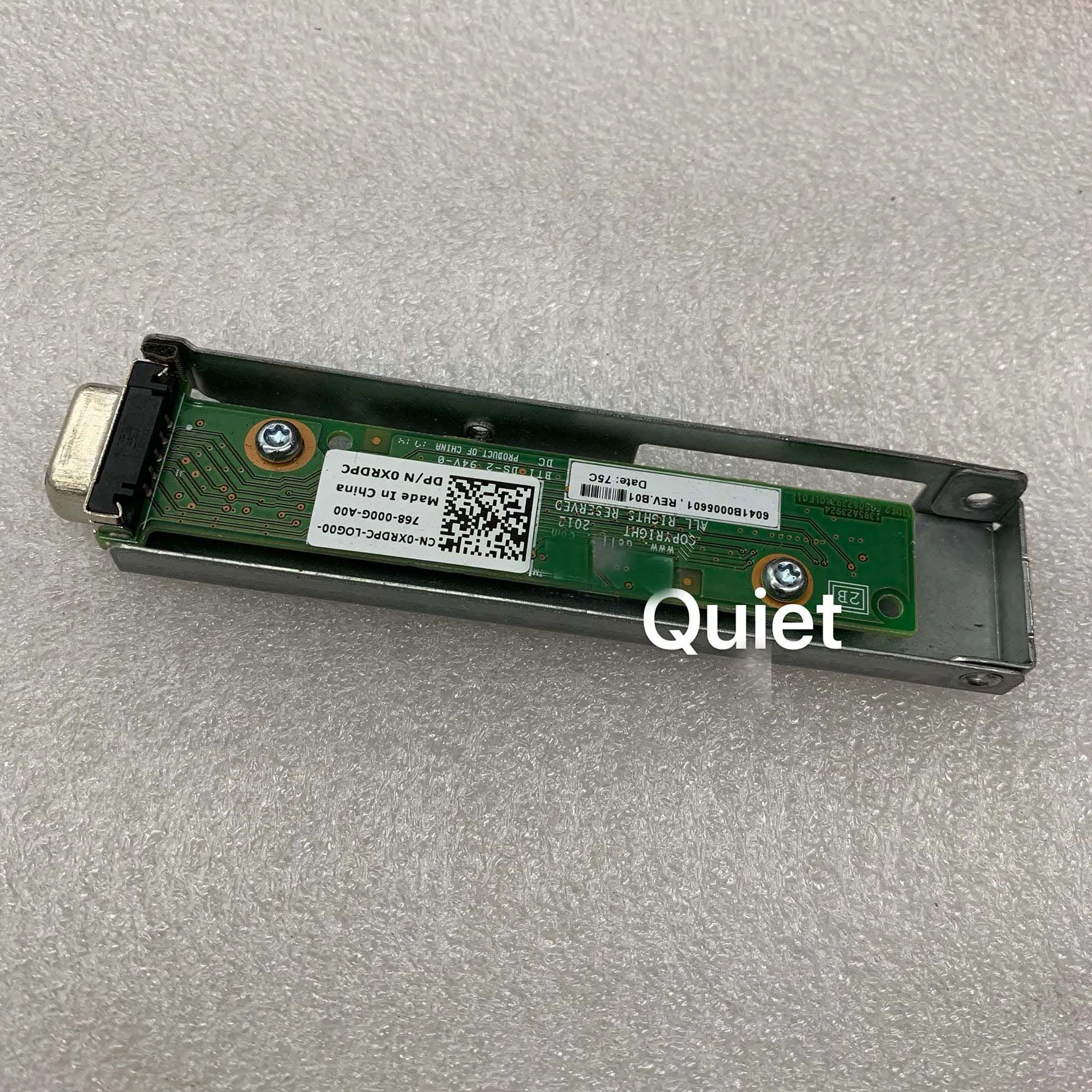 Free Shipping FOR Dell PowerEdge R620 Server Front VGA Female Board Card XRDPC 0XRDPC | Компьютеры и офис