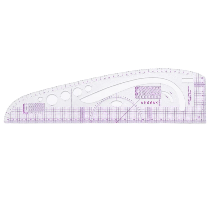 

21pcs/set Tailor Measuring Sewing Drawing Ruler Yardstick French Curve Template