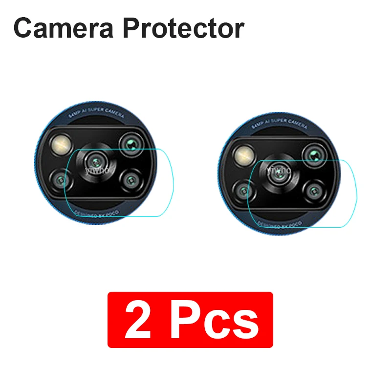 2 шт. стекло для камеры Xiaomi Poco X3 Redmi Note 9 Pro Max 9S 8 8T задняя защитная пленка на Xiomi 8A 9A 9C