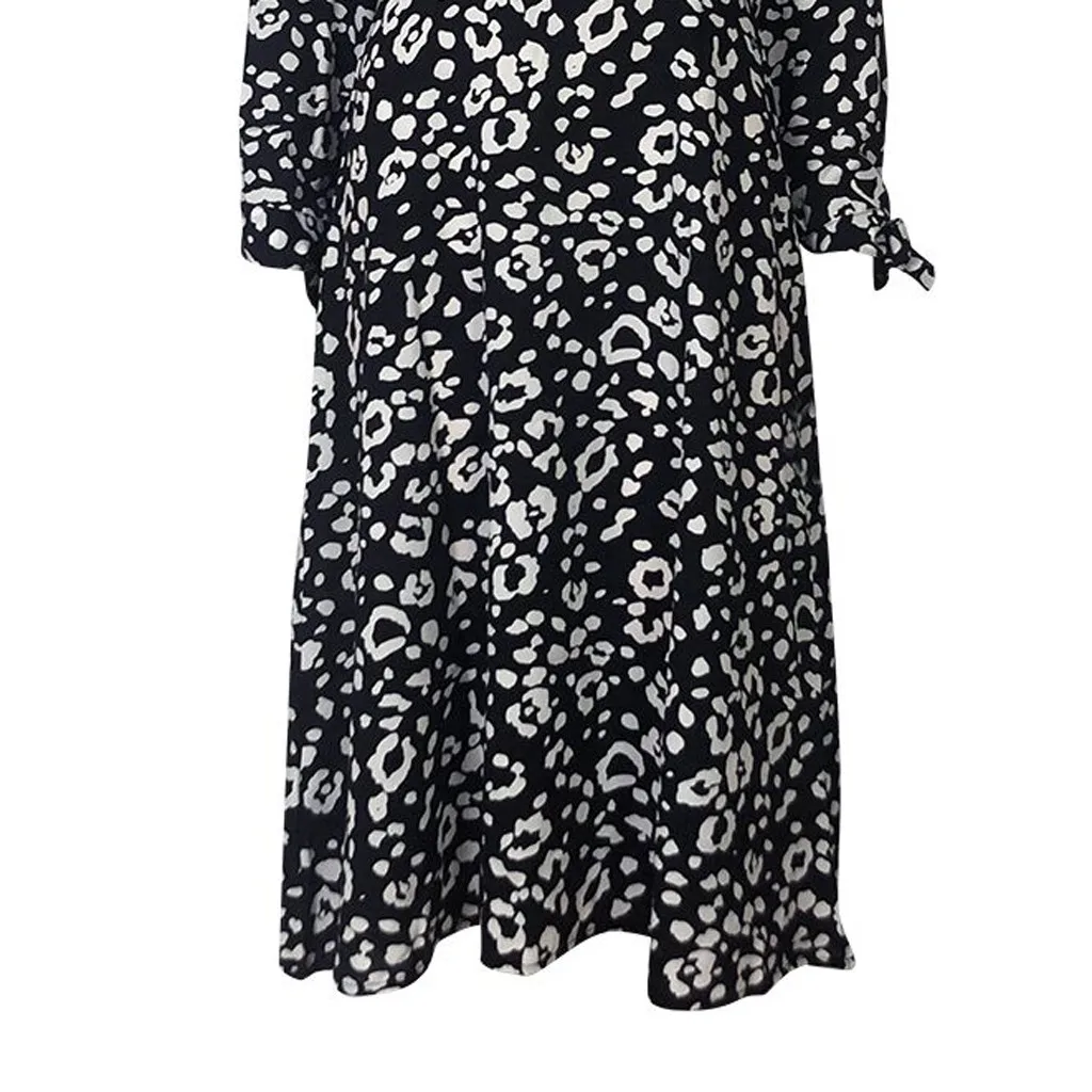 

Vintage Floral Print Maxi Dress Women Boho Half Sleeve Long Dress Turn Down Collar Casual Shirt Dresses Robe Sexy Femme Vestidos