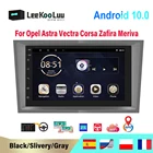 Автомагнитола LeeKooLuu, 2 Din, Android 10,0, GPS, мультимедийный плеер для Opel Vauxhall, Astra, Vectra, Antara, Zafira, Corsa, Vivaro, Meriva