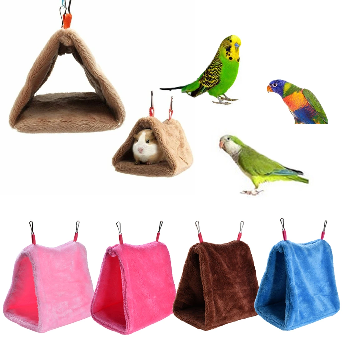 2020 последний писк моды 1 шт. Pet Птица Попугай Budgie Теплый Гамак клетка хижина