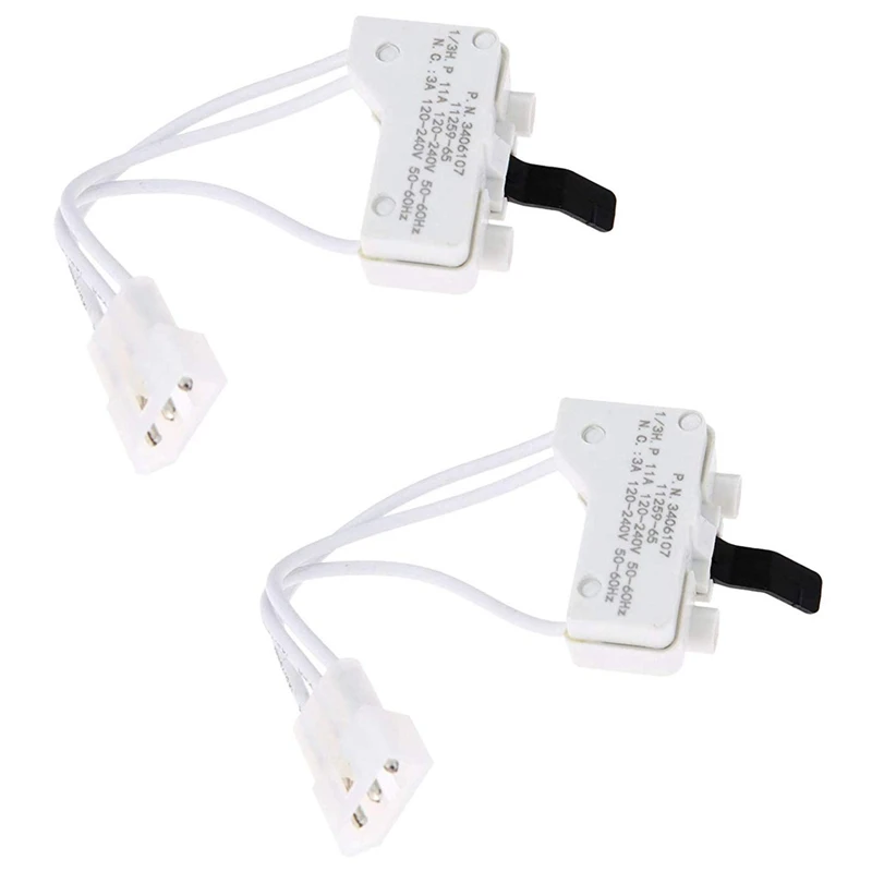 2 шт. для 3406107 сушильной двери переключатель в сборе запасная часть подходит