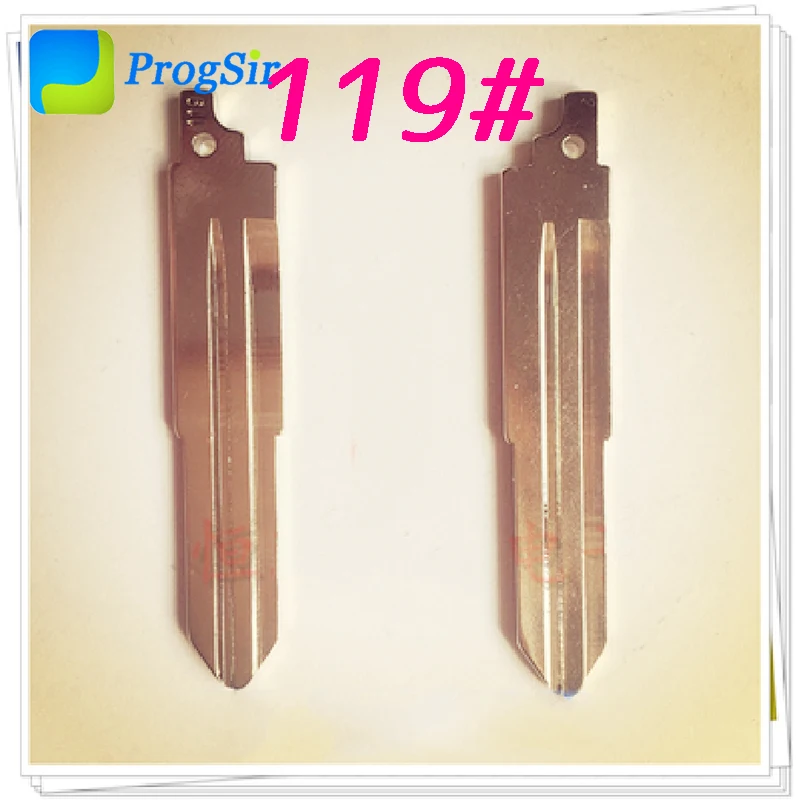 118 #119 #120 #121 #122 #123 #124 # необработанное пустое лезвие для дистанционного ключа KD VVDI 10