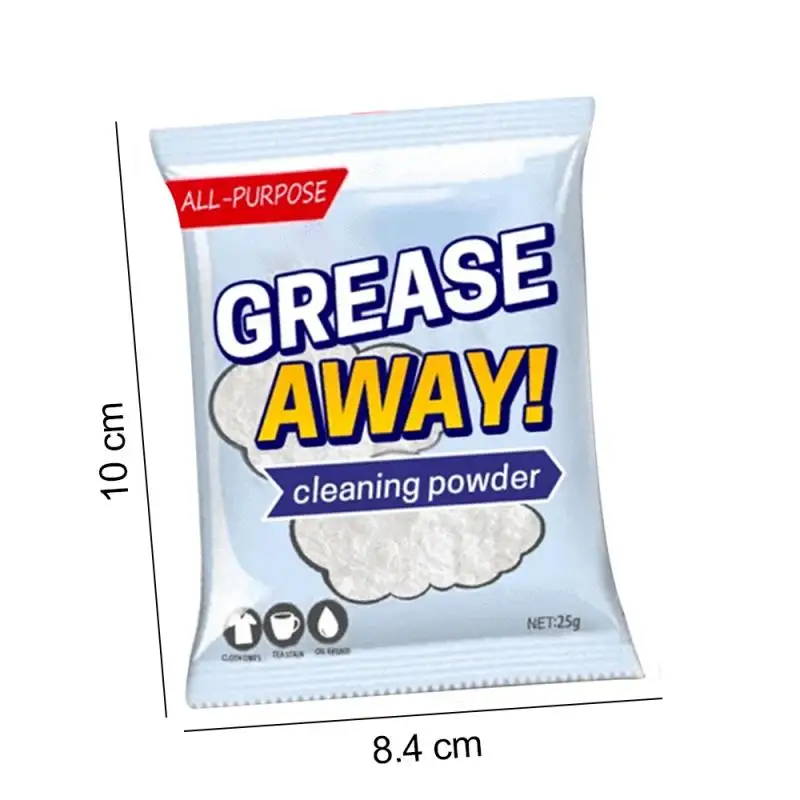 

Home kitchen Sink Detergent Sodium Bicarbonate Grease Away Powder Cleaner New 25g Grease Away Powder Cleaner