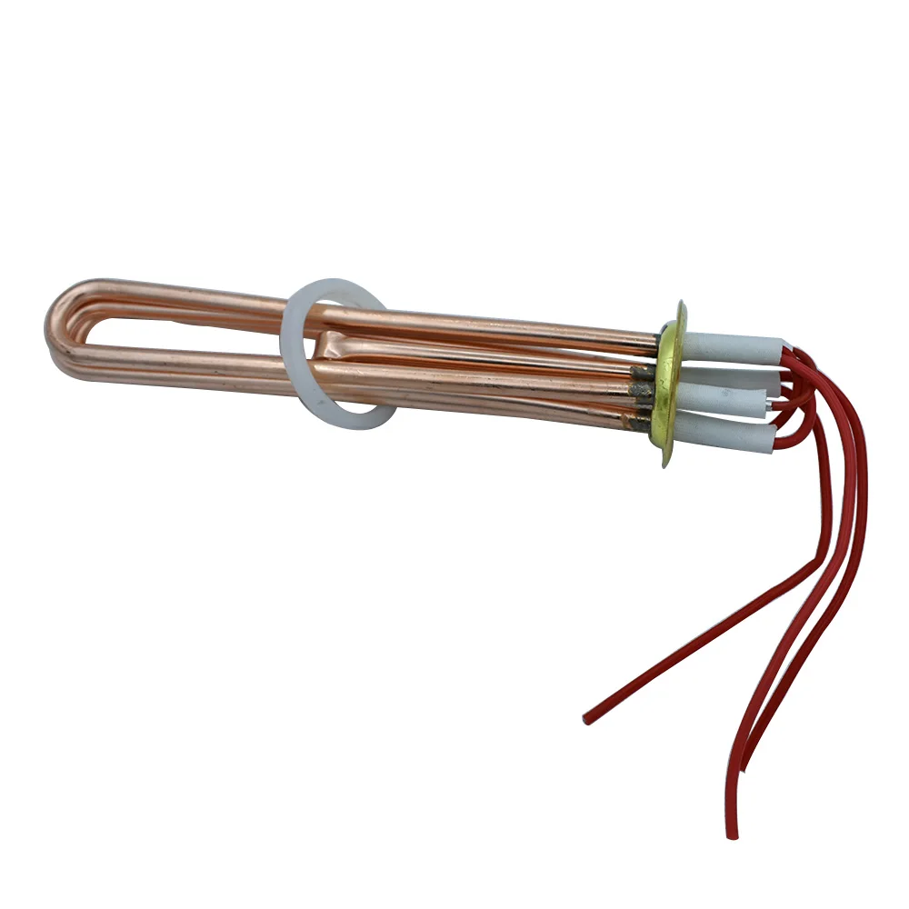 Трубчатый нагревательный элемент для воды диаметр фланца 63 мм 380 В 6 кВт/9 кВт/12 кВт