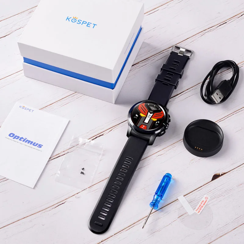 

KOSPET Optimus Smart Watch Men IP67 Waterproof Dual Systems Waterproof Touch Screen Sport Health SmartWatch Reloj Inteligente