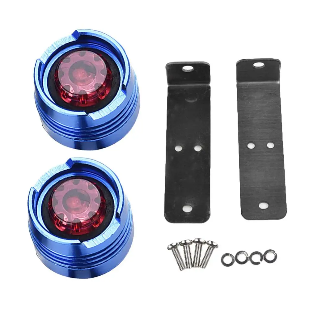 

1 Pair Electric Scooter Taillight Rear Warning Light Lamp For Xiaomi Mijia M365 Black Red Blue Silver Gold Electric Scooter Part
