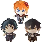 Игра Genshin ударная плюшевая кукла 20 см Чжун ли Сяо косплей аниме мягкая кукла Genshin ударная милая плюшевая подушка кукла