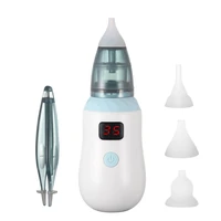 newborn baby nasal aspirator automatic electric nasal suction device soft silicone head childrens nasal congestion cleaning kit